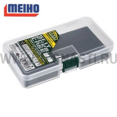 Коробка для приманок Meiho Slit Form Case L, 186х103х34 мм, Прозрачный