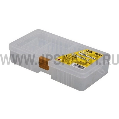 Коробка для приманок Meiho SFC Worm Case L, 179x89x29 мм, Прозрачный
