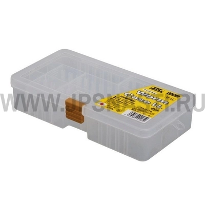 Коробка для приманок Meiho SFC Worm Case LL, 206x104x41 мм, Прозрачный