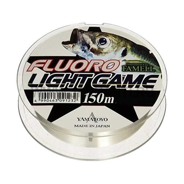 Флюорокарбон Yamatoyo Fluoro Llight Game, #0.3, 150 м, прозрачный