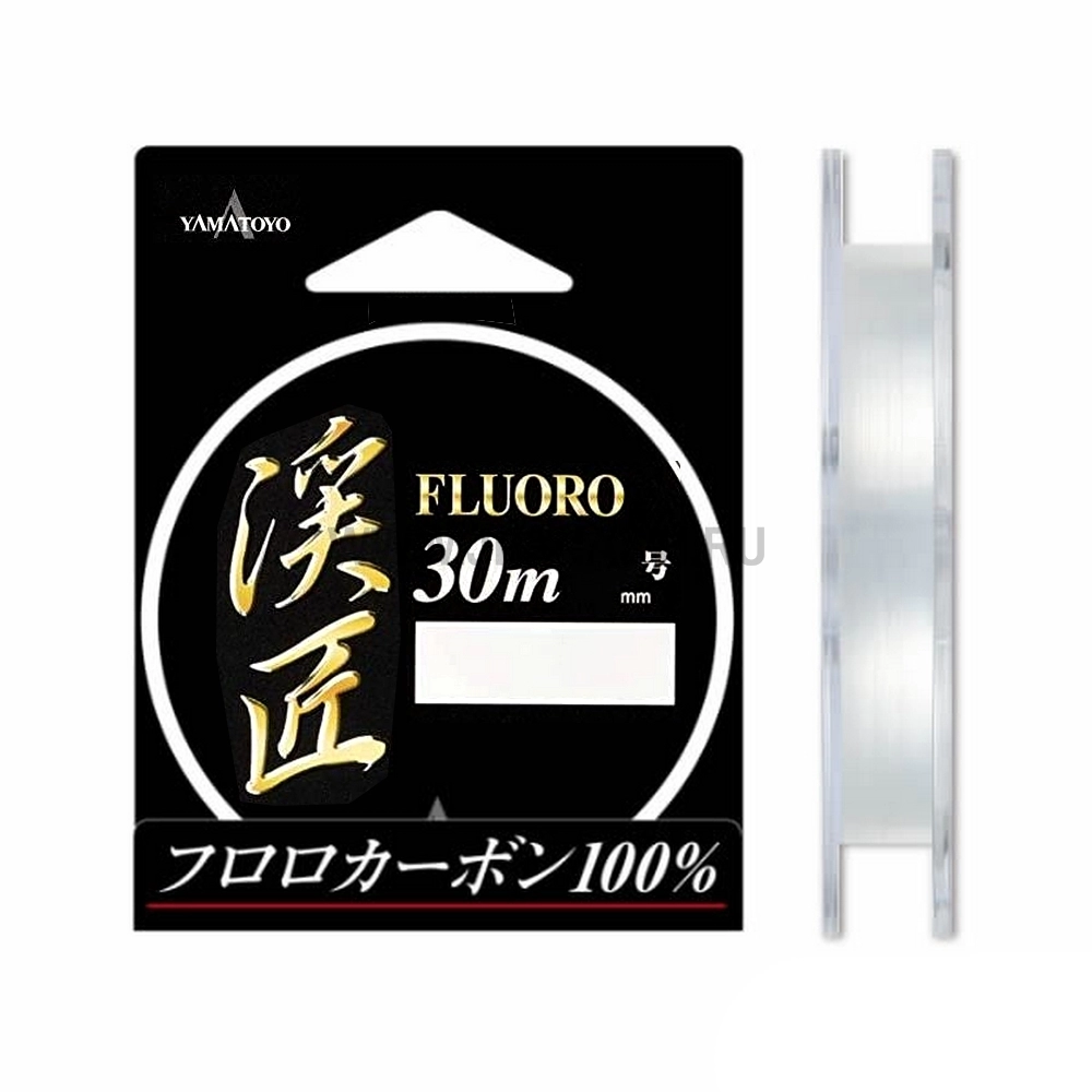 Флюорокарбон Yamatoyo Keiso Fluoro, #0.2, 30 м, прозрачный