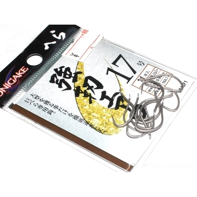 Крючки Hayabusa Onigake B848F1 (BL), #17, 11 шт