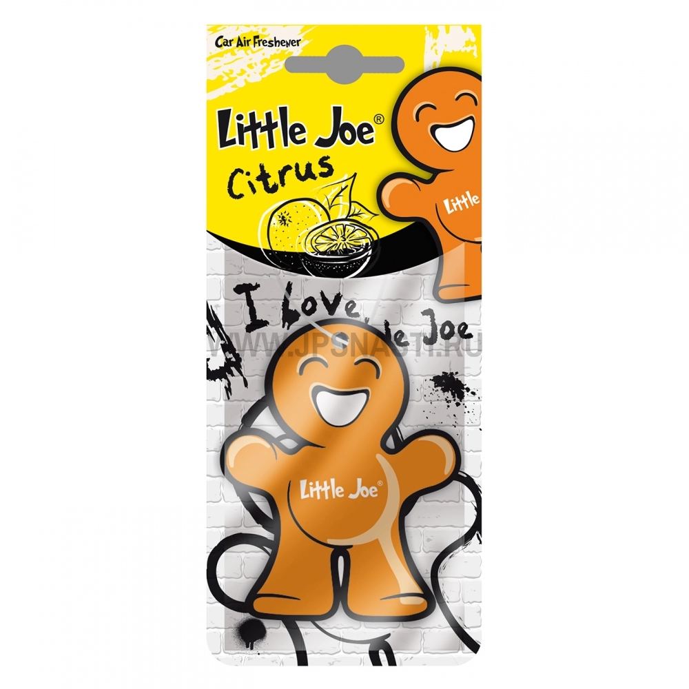 Автомобильный ароматизатор Little Joe Paper Citrus, цитрус
