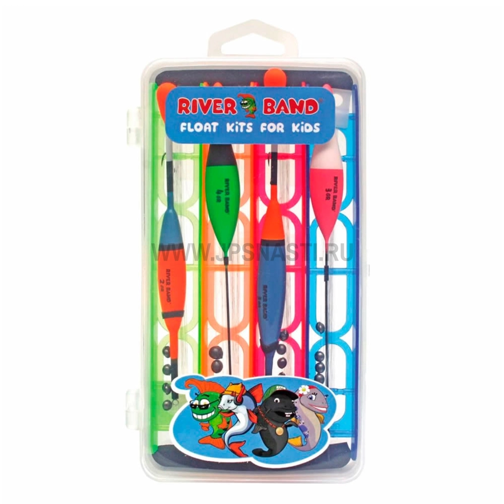 Набор поплавочных оснасток River Band Float Kits for Kids #1