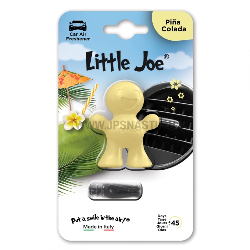 Автомобильный ароматизатор Little Joe Pina Colada, пина колада, light yellow