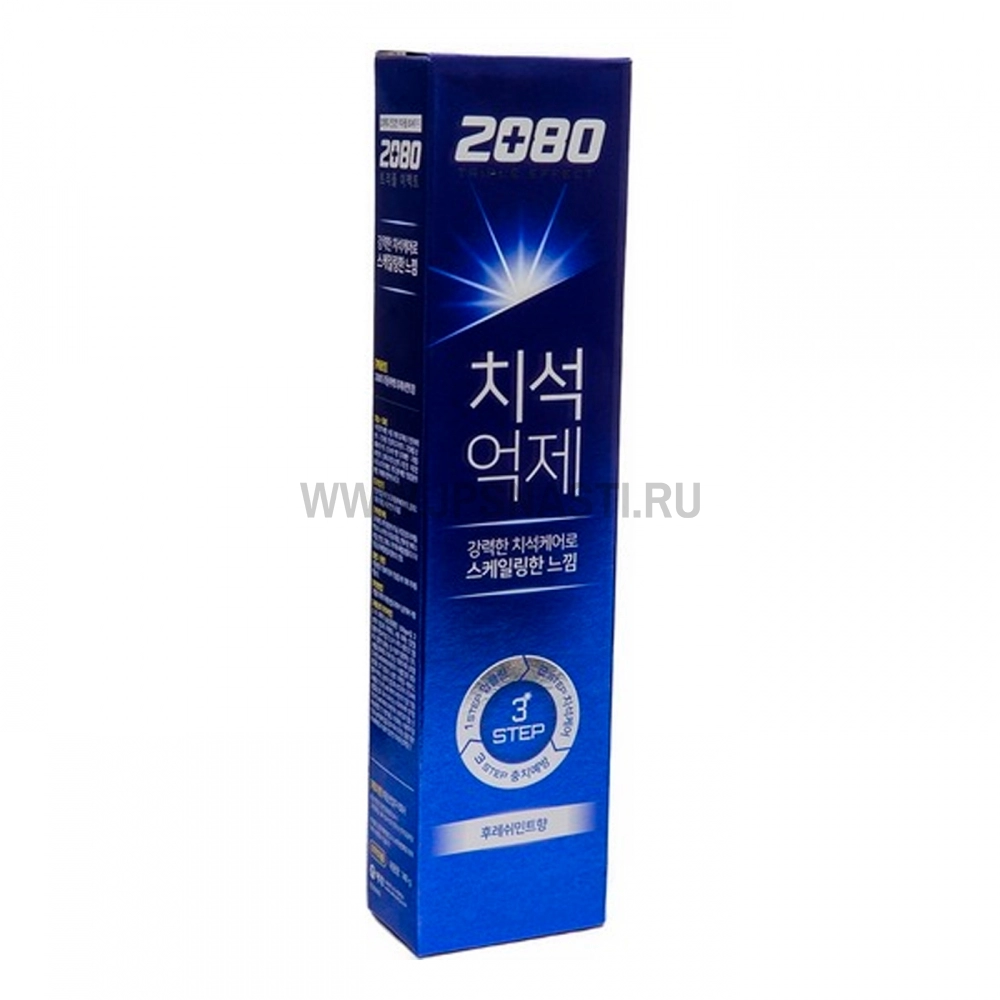 Зубная паста Aekyung 2080 Triple Effect Fresh Mint, 120 г, со вкусом свежей мяты