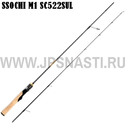 Спиннинг Js Company Ssochi M1 SC522SUL, 158 см, 1-7 гр