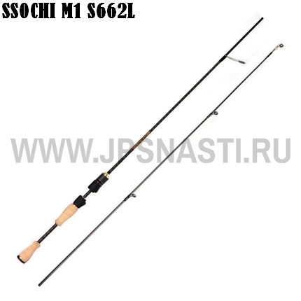 Спиннинг Js Company Ssochi M1 S662L, 198 см, 3-10 гр
