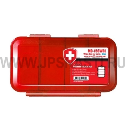 Коробка для приманок Moncross Tackle Box MC 156WBL, Красный