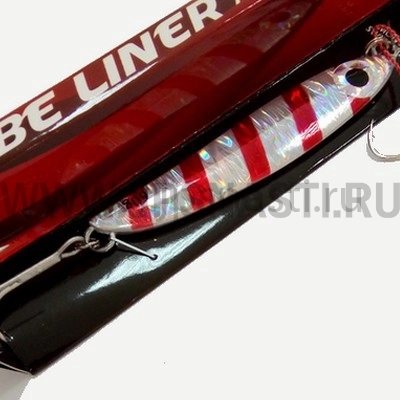 Пилькер Moncross Vibe Liner, 60 гр, Silver & Red