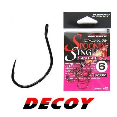 Крючки одинарные Decoy Spoonin Single 30