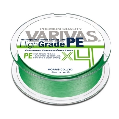Плетеные шнуры Varivas High Grade PE x4 New