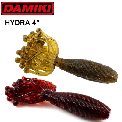 Силиконовые приманки Damiki Hydra