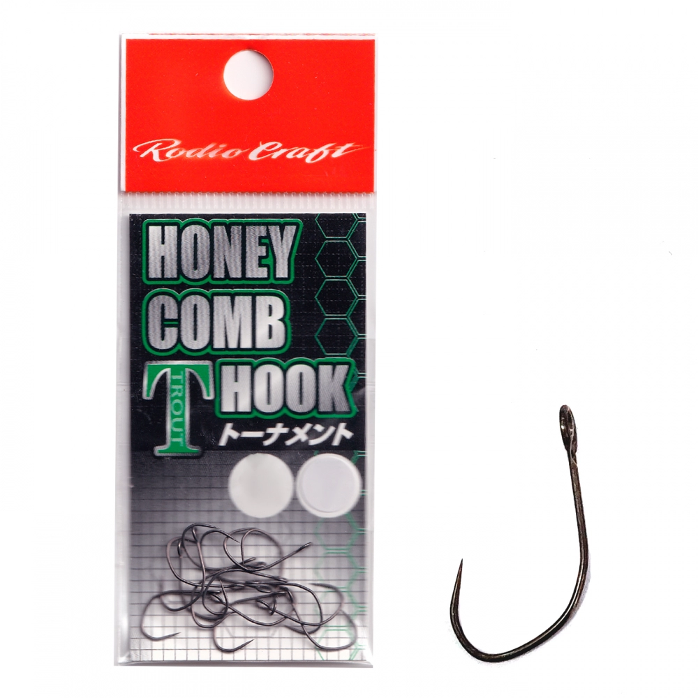 Крючки одинарные Rodio Craft Honey Comb T Hook Tournament