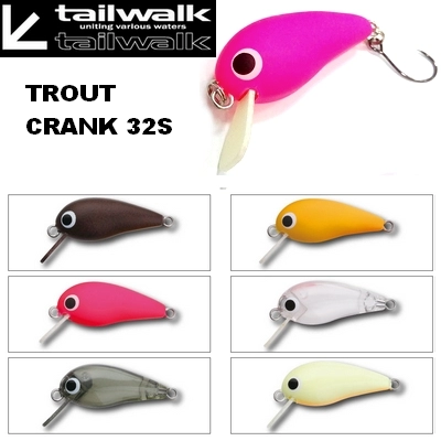 Воблеры Tailwalk Trout Crank 32S