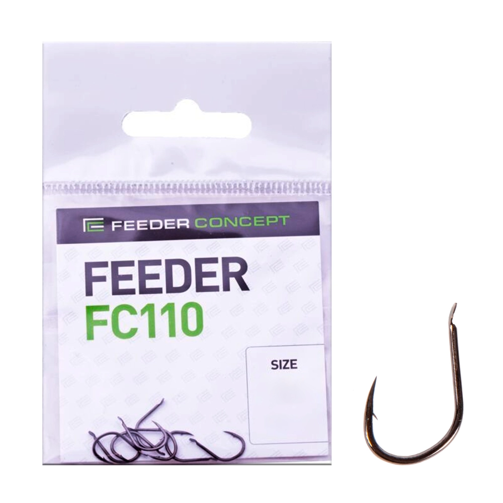 Крючки одинарные Feeder Concept FC110