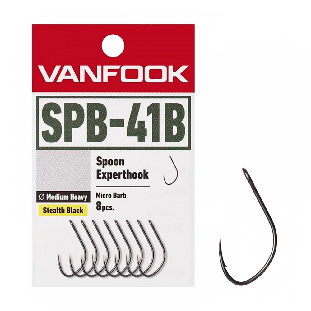 Крючки одинарные Vanfook SPB-41B