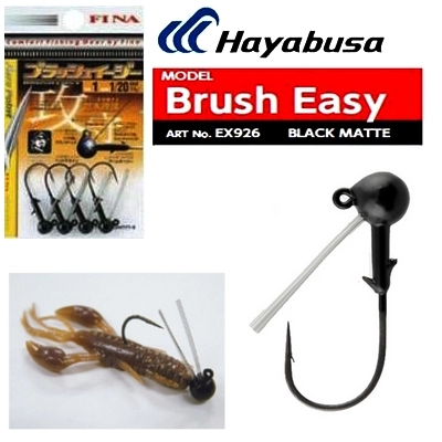 Джиг головки Hayabusa Brush Easy EX926