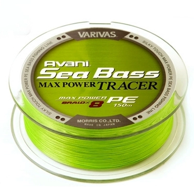Плетеные шнуры Varivas Avani Sea Bass MAX Power Tracer