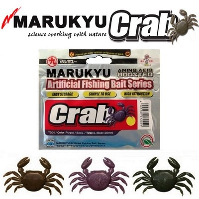 Силиконовые приманки Marukyu Crab