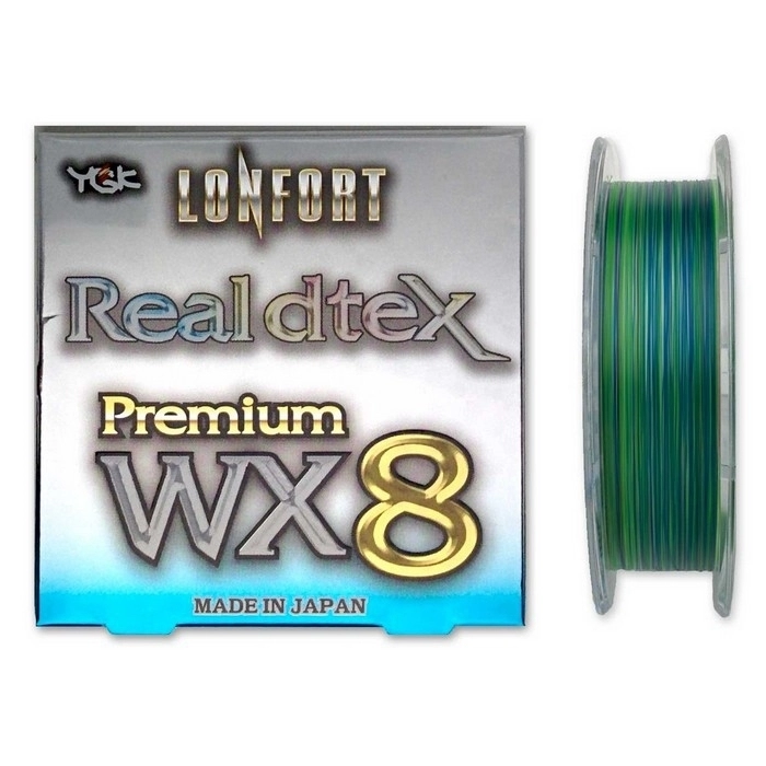 Плетеные шнуры YGK Real Dtex Premium WX8